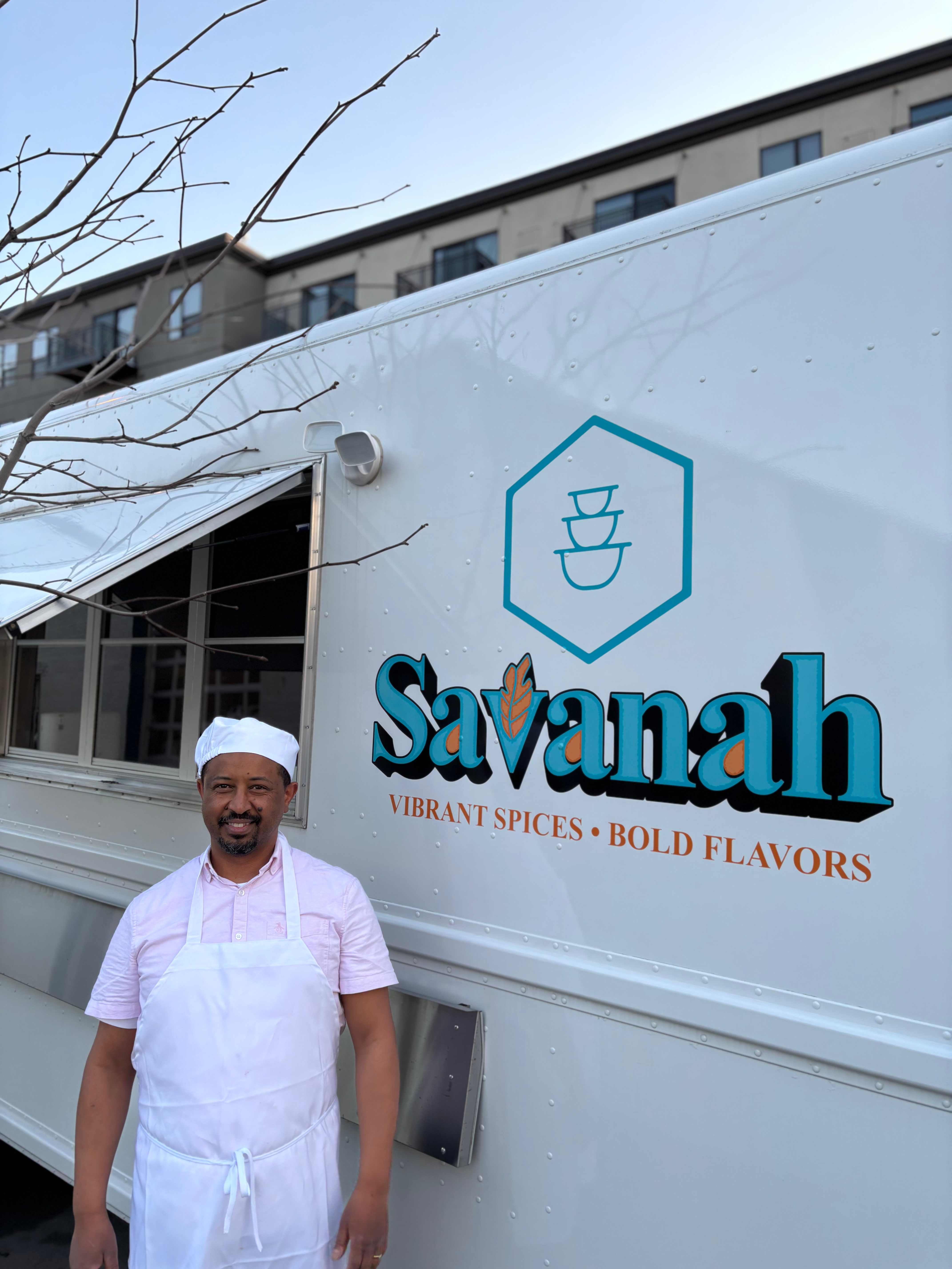 Abel, owner of SAVANAH Food Truck